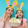 thumbnail image 5 of 6Pcs Pastel Foam Easter Egg Ornaments, Multicolor Confetti Detailed Hanging Decorations, Springtime Home Accessories, D, 5 of 7