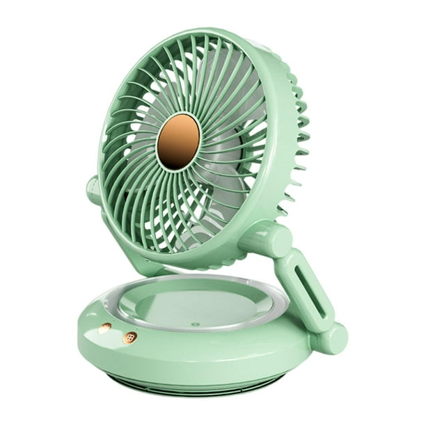 Ventilador personal Gloria ventilador de escritorio y de pared portátil USB de velocidad ajustable verde
