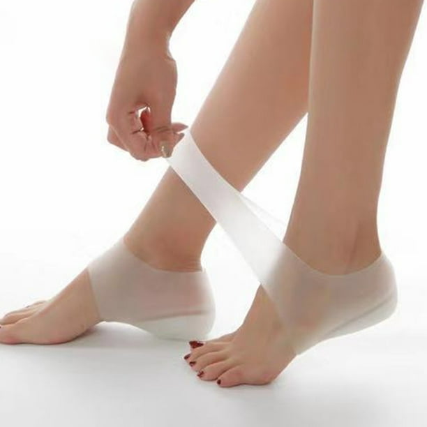 padded socks heel