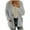 Dark Gray womens coat, variant on up to 60% off Gifts Winter Womens Sherpa Coat Womens Plush Coat Plus Size Casual Solid Fluffy Fleece Sweatshirt Outwear Open Front Button Down Lamb Plush Sweater Jacket 2023 Sherpa Coat
