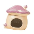 thumbnail image 2 of S SERENABLE Ceramic Hamster House Hamster Nest Habitat for Small Animals Chinchilla Rats Violet, 2 of 9