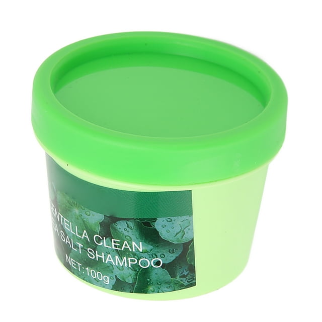 Fuerador de Limpieza para el Cabello, Champú de Sal Marina Ingrediente Limpieza Profunda y Esponjosa para Salón