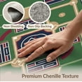 thumbnail image 6 of ODIKA 3'x5' Washable Area Rug Non-Slip, Flatweave, Easy Care Scoreboard Layout With Plate Center Emblem Baseball Field Sport Playful for Hallway, Laundry Room, 6 of 7