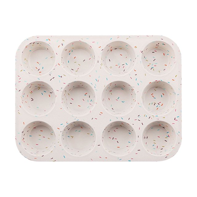 Fesfesfes Silicone Cake Molds Baking Tools Kitchen Bread Molds Non Stick for Cake Bread Muffin Oven Microwave Safe Easy to Clean Home Baking Accessories