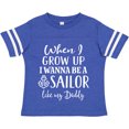 thumbnail image 3 of Inktastic Future Sailor Like Daddy Boys Toddler T-Shirt, 3 of 5
