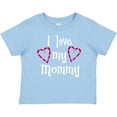 thumbnail image 3 of Inktastic I Love my Mommy- hearts Boys or Girls Baby T-Shirt, 3 of 5
