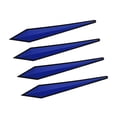 thumbnail image 3 of 4x Tiras anticolisión genéricas para coche, accesorios para automóviles, vehículos, decorativas, anti Azul, 3 of 9