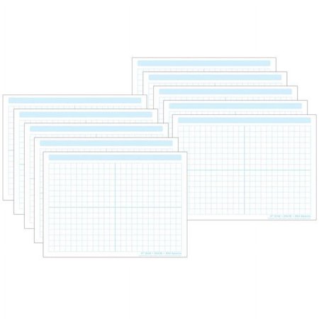 UPC: 0703185970235 | Ashley Productions 0.5 in. Grid Blocks Smart Poly Poster Mat – Pack of 10