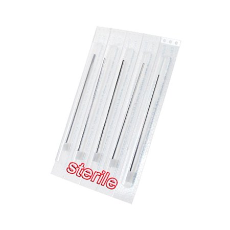 5 Piercing Sterile Needles,Gauge (Thickness):10 (Best Gauge Needle For Steroids)
