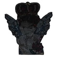 thumbnail image 3 of Large Sequin Angel Patches Crown Wing Backpack Embroidery Applique for Jacket Motif Badge DIY Sew on Apparel Supplies 1piece, 3 of 4