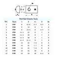 thumbnail image 5 of Unique Bargains Roll-In Spring M6 T Nut, Roll Ball Elastic Nuts for 3030 Series Aluminum Extrusion Profile, 12 Pcs, 5 of 5