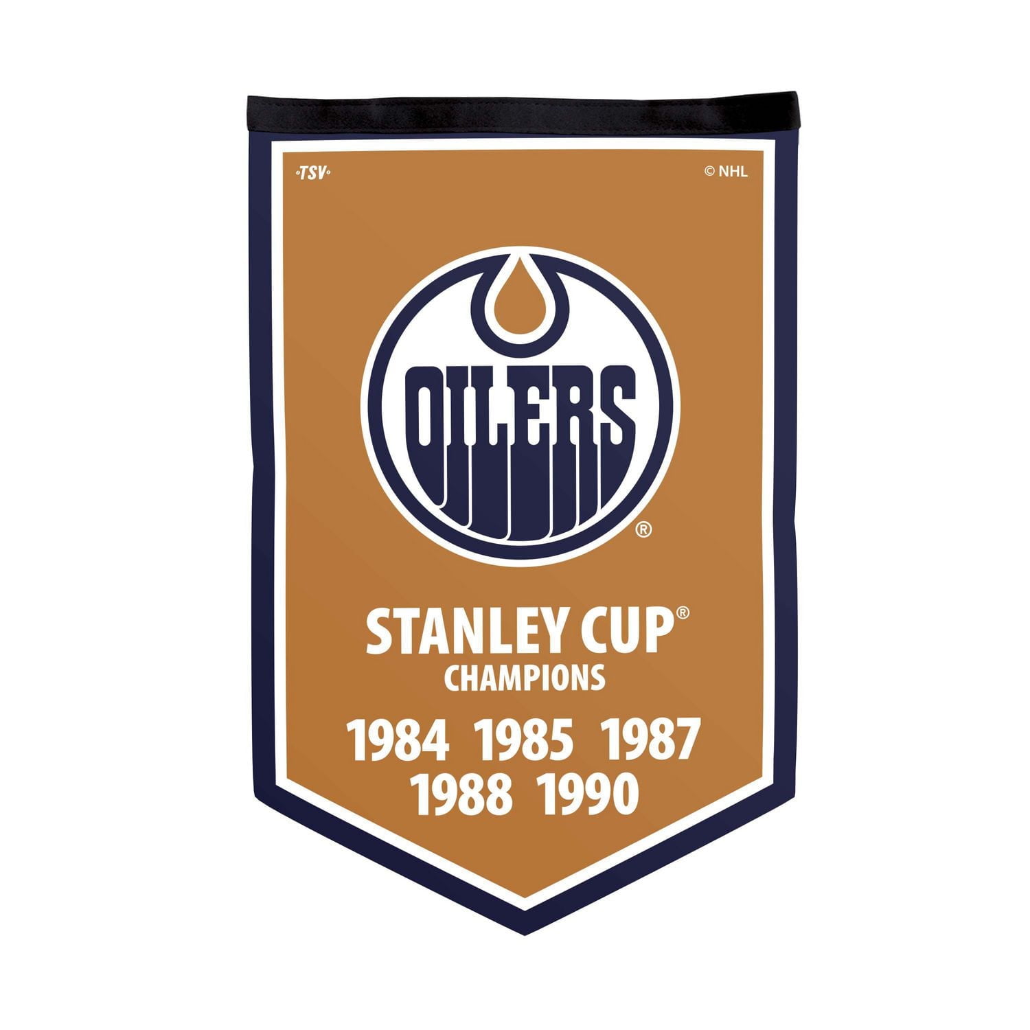 The Sports Vault Edmonton Oilers Victory Banner