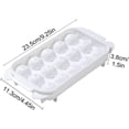 thumbnail image 3 of Molde para bolas de hielo esféricas de congelación rápida con tapa hermética – Molde para esferas de hielo de fusión lenta para whisky, cócteles y bebidas – Bandeja para cubitos de hielo a prue, 3 of 6