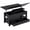 Black, variant on edx Multi-Function Convertible Coffee Table with 2 Drawers and Ample Hidden Compartment, Adjustable Lift Top Converts to Dining Table, Farmhouse Table for Living Room Home Office, Brown