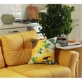 thumbnail image 4 of Set of 4 18" Sunflowers Throw Pillow Cover in Multicolor, 4 of 4