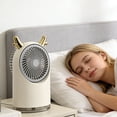 thumbnail image 1 of Kieccall USB Plug In Misting Humidifying Fan Portable Cooling Device For Home Office Desktop Summer Moist Cooling, 1 of 5