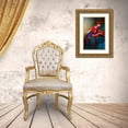 thumbnail image 3 of Love Grams 13x18 Gold Ornate Wood Framed with Double Matting Museum Art Print Titled - Soulmate Macaws, 3 of 4