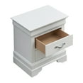 thumbnail image 5 of Glory Furniture Lorana 2 Drawer Nightstand in Pearl White, 5 of 7