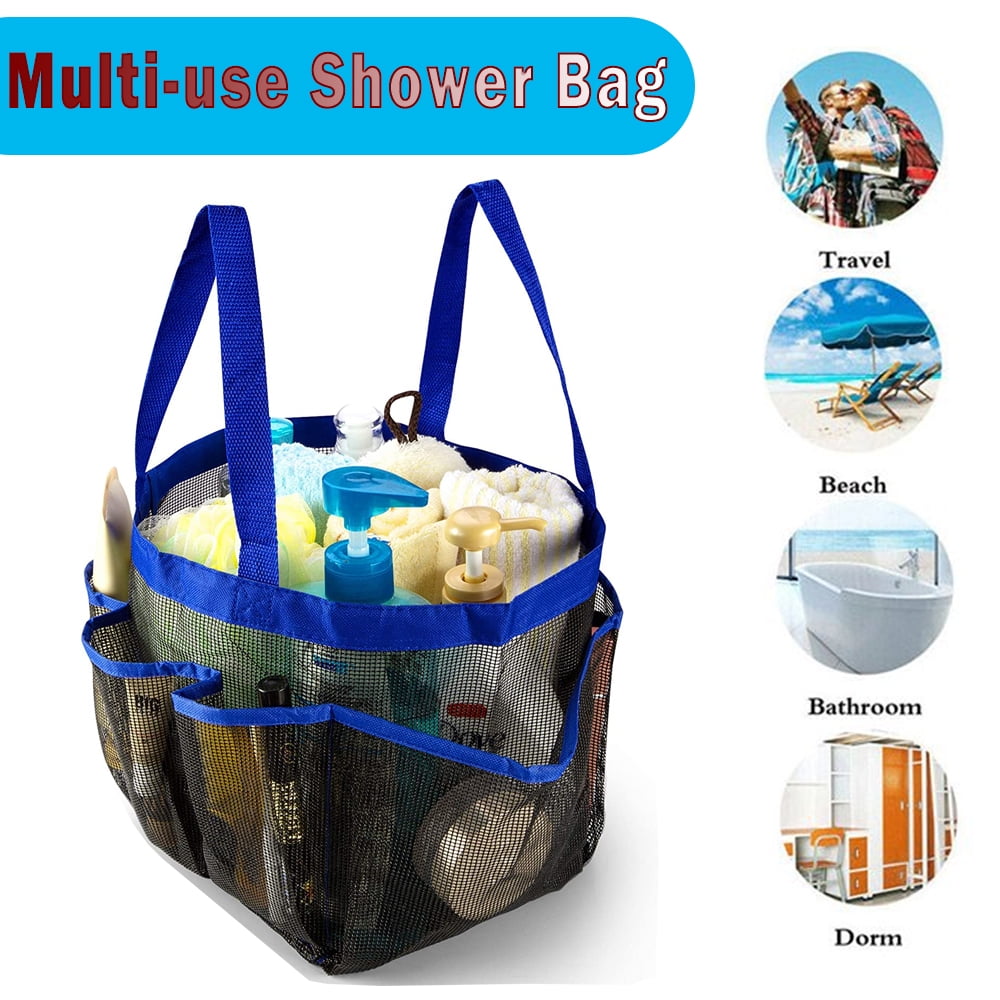 MAINYU Mesh Shower Caddy Basket for College Dorm Room Essentials