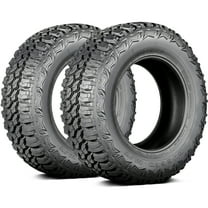 Pair of 2 Americus Rugged M/T 33X12.50R17 114Q D 8 Ply mud Light Truck Tires