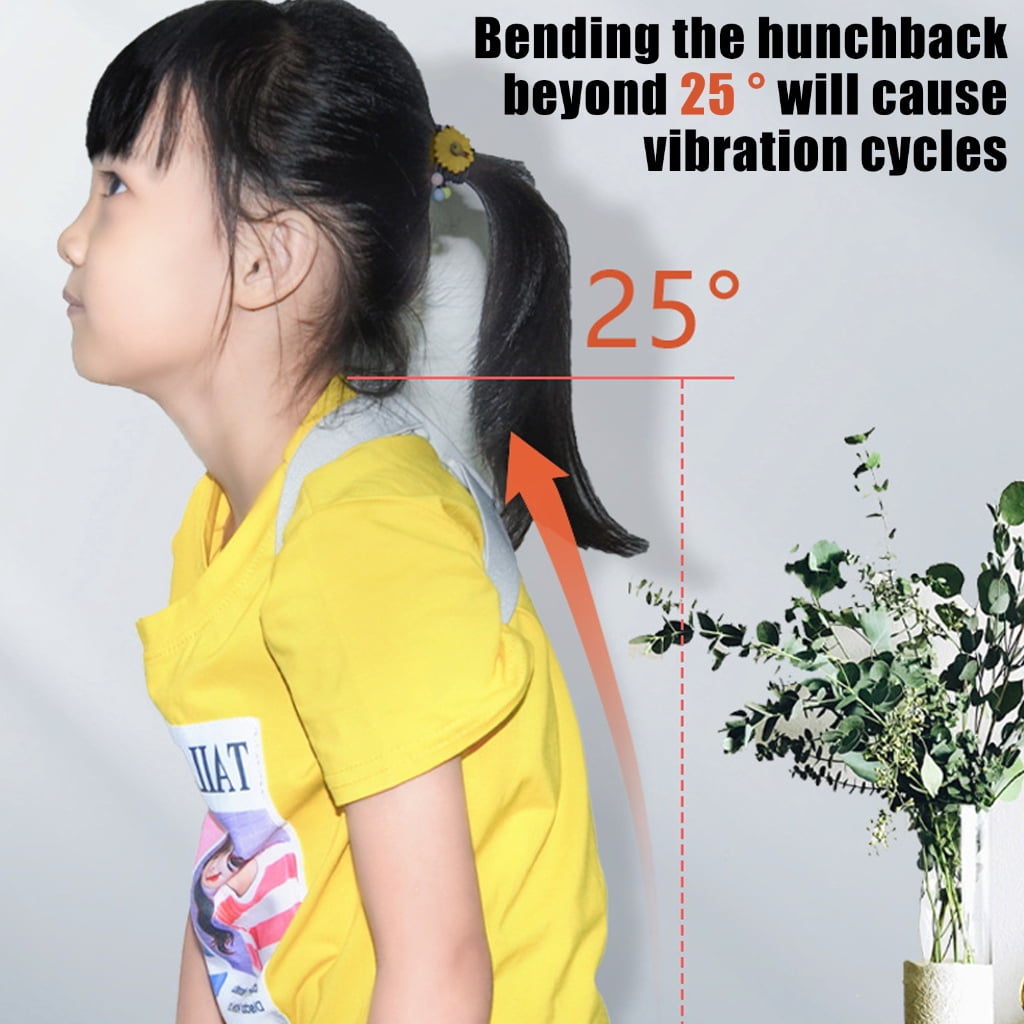 Back Postured Corrector For Teens Thin Design Adjustable Vibrations Reminder