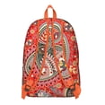 thumbnail image 3 of Stylish Bohemian Paisley College Backpack, Durable School Bookbag with Laptop Sleeve, Large Capacity Daypack for Students, Perfect Gift Idea for Women and Teens, 3 of 5