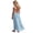 Light Blue, variant on dazeni Teen Girls Backless Cami Dresses Spaghetti Strap Sleeveless House Dress Long Sundress with Back Tie Summer Beach Clothes