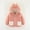 Pink, variant on Lilgiuy Baby Boys Girls Winter Coat Solid Fleece Hooded Jacket Coat Warm Outwear Clothes Zipper up for 12-24 Months