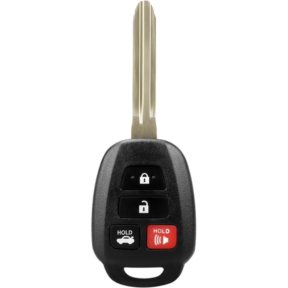 Key Fob Fits for Toyota Corolla 2014 2015 2016 2017 2018 2019, Camry 2014-2017, Tacoma 2016-2018, Keyless Entry Remote Control Car Key Fobs Replacement, HYQ12BDM, HYQ12BEL, H Chip