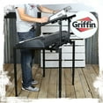 Griffin DJ Workstation Double Piano Keyboard Stand & Laptop Mount 2