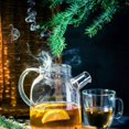 thumbnail image 2 of Wilmax WL-888811/A 54-Ounce Thermo Glass Tea Pot with Bamboo Lid and Removable Stainless Steel Spring Infuser, 2 of 5