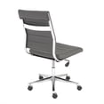 thumbnail image 3 of Brika Home Chaise Basse de Bureau en Gris, 3 of 3