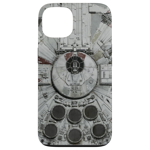 Funda Gris Millennium Falcon de Star Wars para iPhone 13