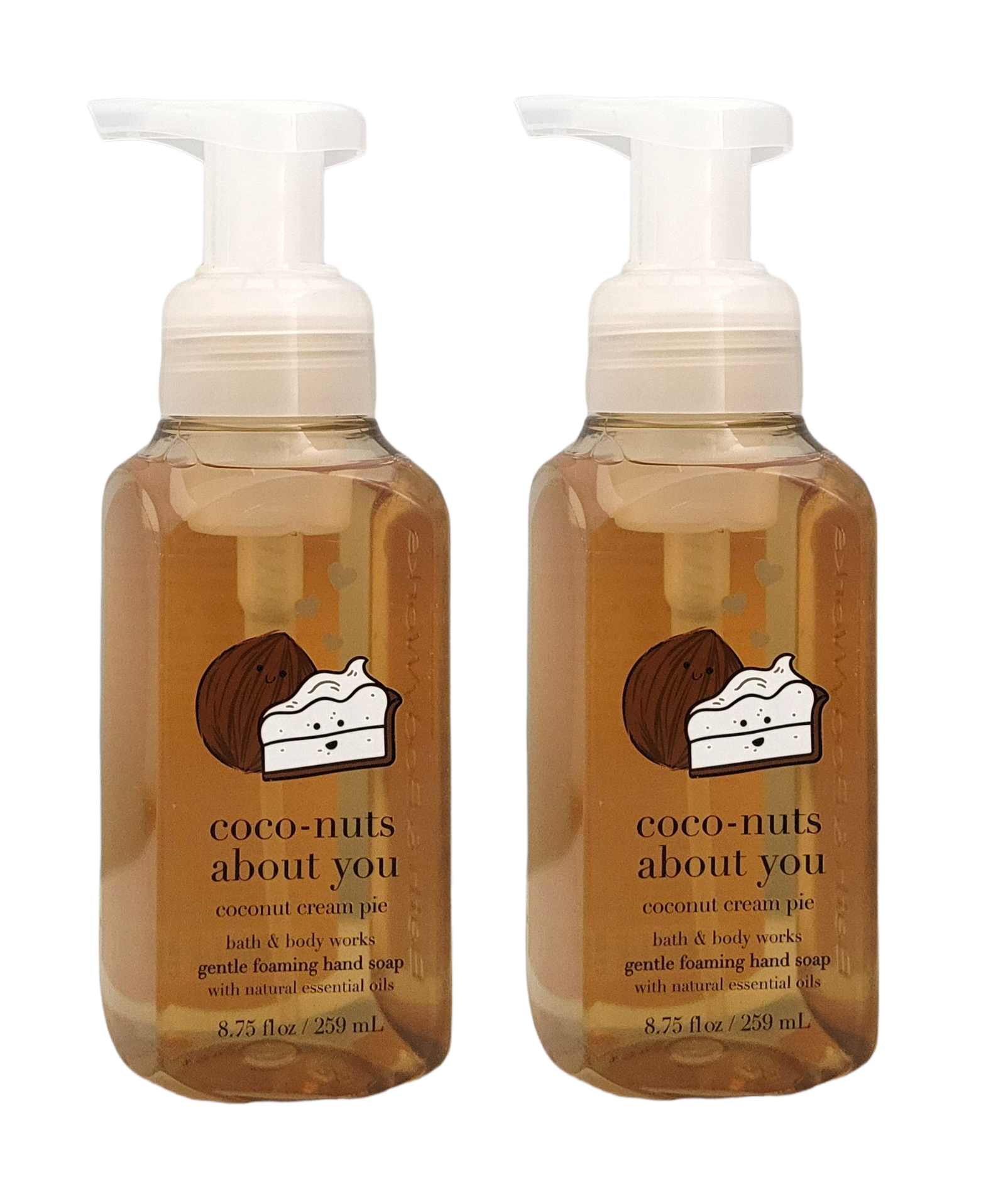 Bath & Body Works Coconut Cream Pie Gentle Foaming Hand Soap 8.75 fl oz