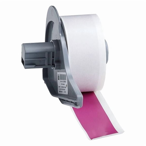 Brady ContinuousLabelStock,Purple,Gloss,1inW M7C-1000-595-PL