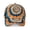 Orange and Blue Tie Dye Pattern, variant on Purple and Black Tie Dye Pattern Baseball Cap, Casual Daily Hat with Snap Closure & Sweatband, Rigid Flat Brim Gifts for Sports Outdoor Travel