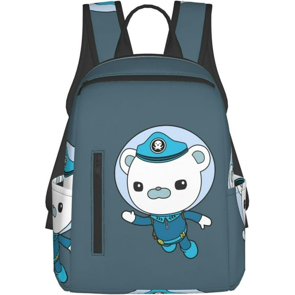 The Octonauts Shoulder Backpack Casual Rucksack Bookbag Lightweight Prints Daypack