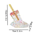 thumbnail image 2 of Adorno de helado - Escultura de paleta de fusión Verano Cool Lollipop Decoraciones para el hogar, 2 of 9