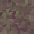 thumbnail image 1 of Ahgly Company Indoor Square Patterned Eggplant Purple Area Rugs, 5' Square, 1 of 6