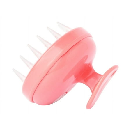 Vanity Planet Groove Scalp Massager (Pucker-up Pink) Rejuvenating Handheld Shampoo Brush, 2-Speed Vibrating, Water Resistant