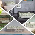 thumbnail image 6 of Eucalyptus Leaves Long Body Pillow Cover 20x60 Inch, Watercolor Weeping Teal Botanical Vintage Decorative Pillowcase with Zipper, Microfiber Pillow Protector, Soft Long Pillowcases for Women, 6 of 9
