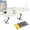 Style A, variant on Rexs Glide Bait, Raptor Glide Bait with Freshwater Saltwater Multi Jointed Swimbait Wobbler, Wide S Motion Smooth Baits with Double Hook for Bass Pike Fishing(Style A)
