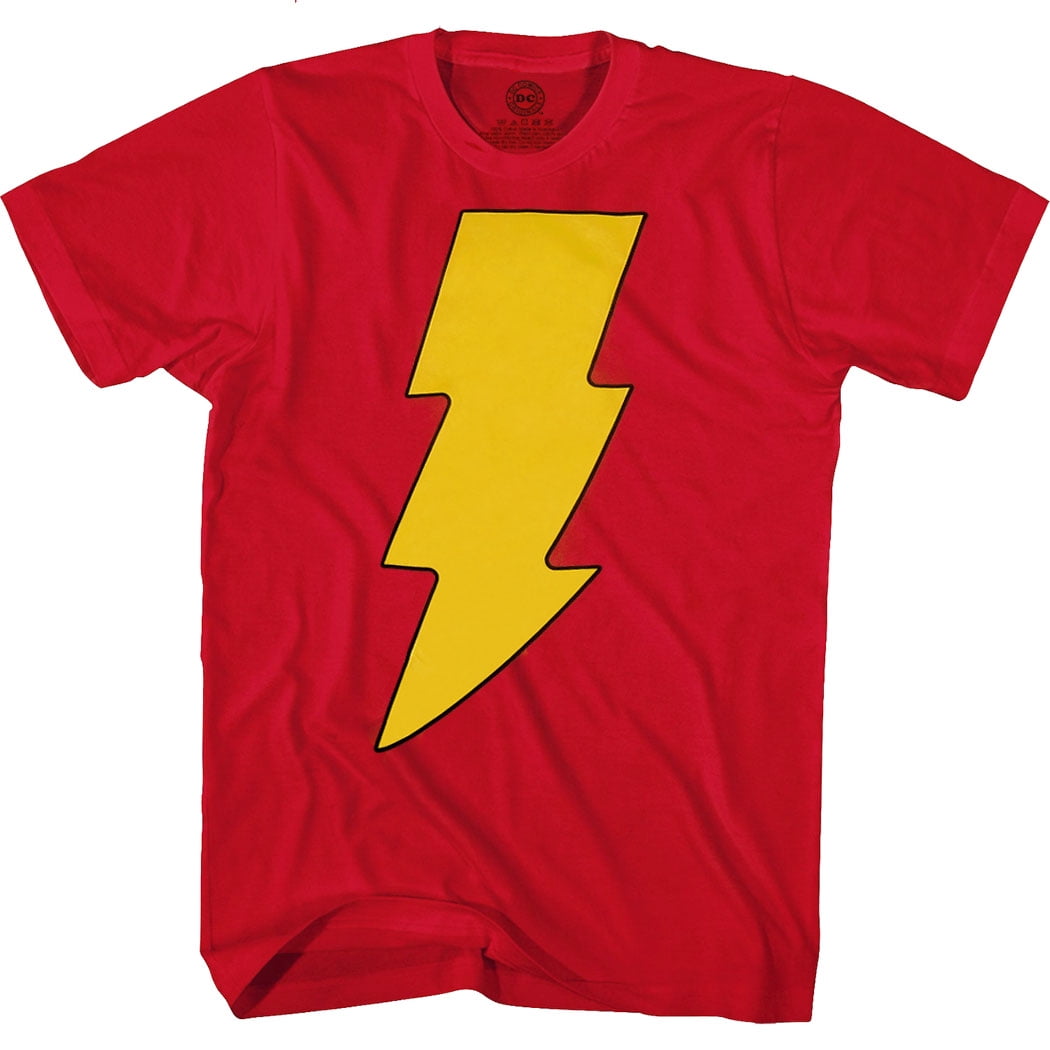 håndflade sortere National folketælling Shazam Logo T-Shirt - Walmart.com