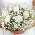thumbnail image 4 of 10 piezas de flores falsas Gypsophila ramo de flores de otoño artificiales para decoración, flor de seda real para bodas, Navidad, fiesta de bricolaje, hogar, jardín, oficinas, 4 of 7