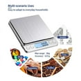 thumbnail image 3 of Tray Digital Kitchen Scale of 500g and 0.01g Accuracy for Jewelry, Medicine, Coffee, Food, Baking, Weight loss Kitchen Scale with LCD/Tare function and Tray., 3 of 10