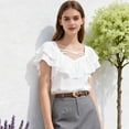 thumbnail image 3 of SENDEFN 2 Pack Women Belts For Jeans Dresses Pants Ladies Leather Waist Belt with Gold Buckle, 3 of 10