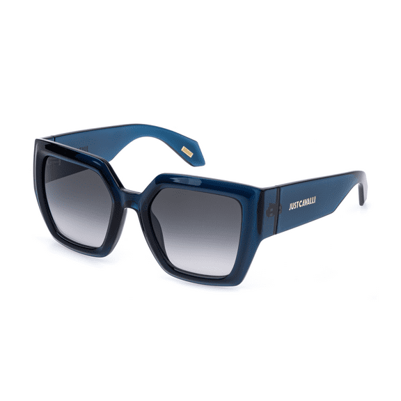 Just Cavalli sunglasses SJC149 WOMAN 53/21/140 07FK BLU TRASPARENTE LUCIDO