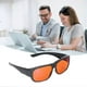 thumbnail image 1 of Blue Light Blocking Glasses 400500nm Anti Radiation UV Resistant Computer Gamer Glasses for Reading Square Glasses Lenses, 1 of 5