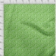 thumbnail image 3 of oneOone Silk Tabby Green Fabric Florals Dress Material Fabric Print Fabric By The Yard 42 Inch Wide-HGI, 3 of 4