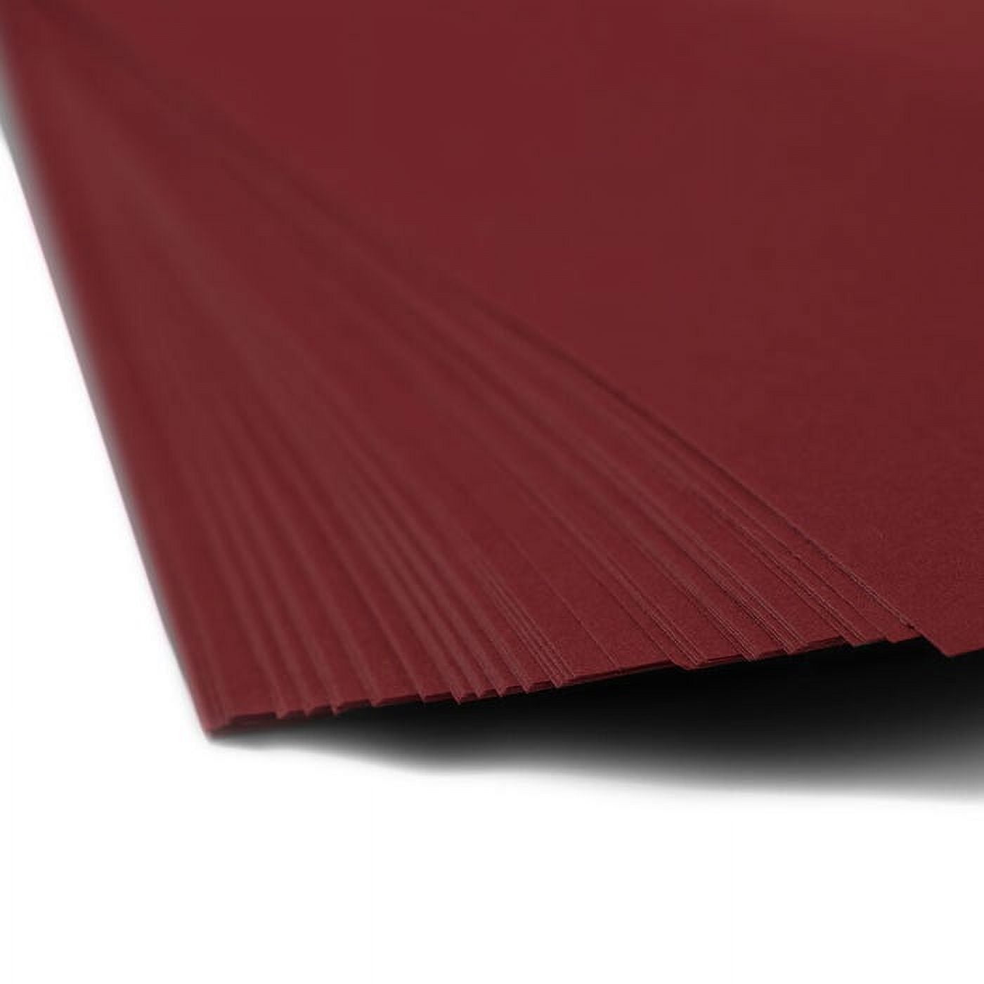 JAM Paper Solid Colors, 8 1/2 x 11, Garnet Dark Red, 32lb, 100 per Pack